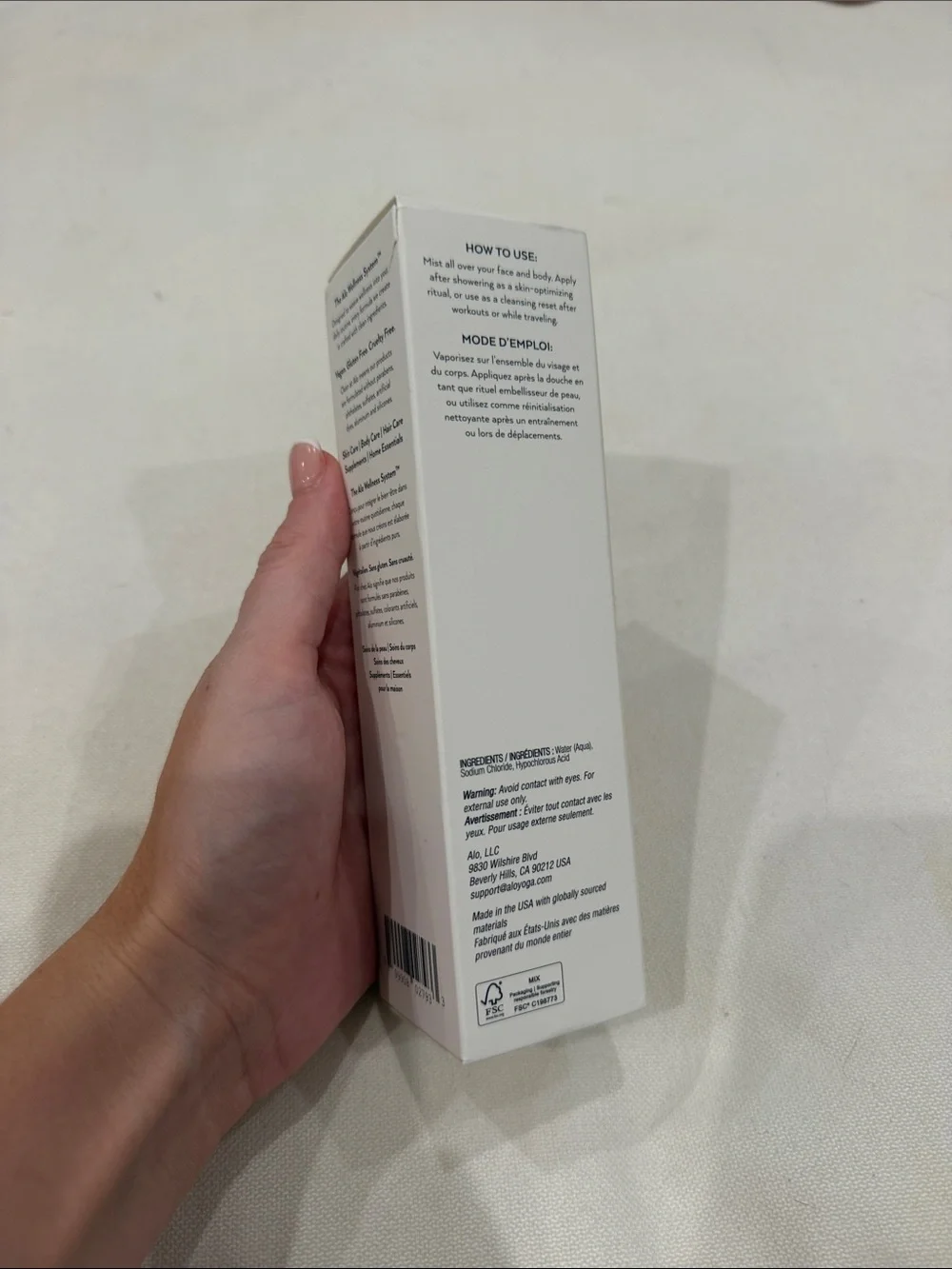 Alo yoga Hypochlorous Clarity Mist! Brand new!